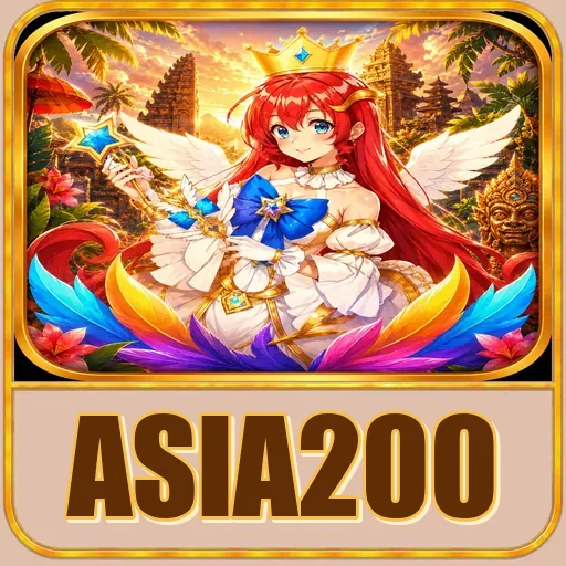Beranda aplikasi asia200 setelah terbuka